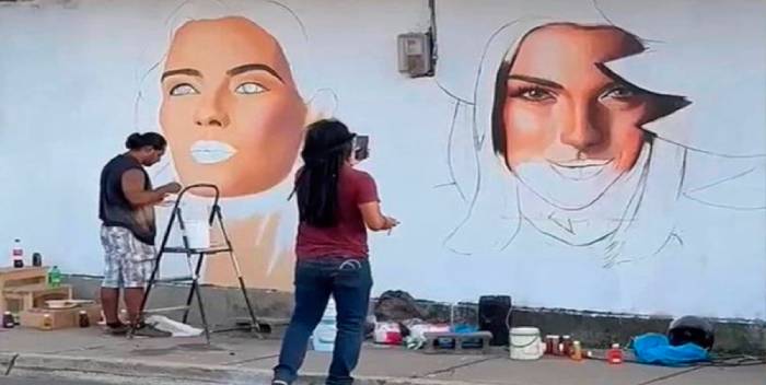 Régimen de Nicaragua prohíbe pintar mural en honor a la Miss Universo