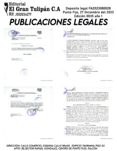 Publicación de DEGLYS_PF C.A