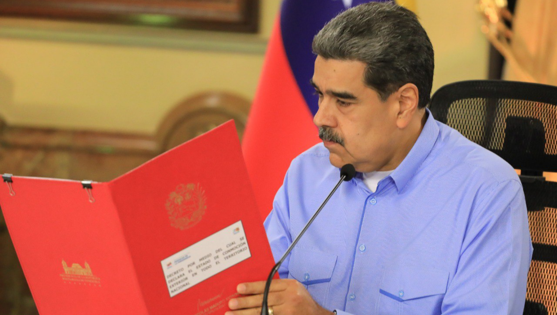 Maduro evalúa decretar «Estado de Conmoción Exterior» ante «agresiones y amenazas» de EEUU