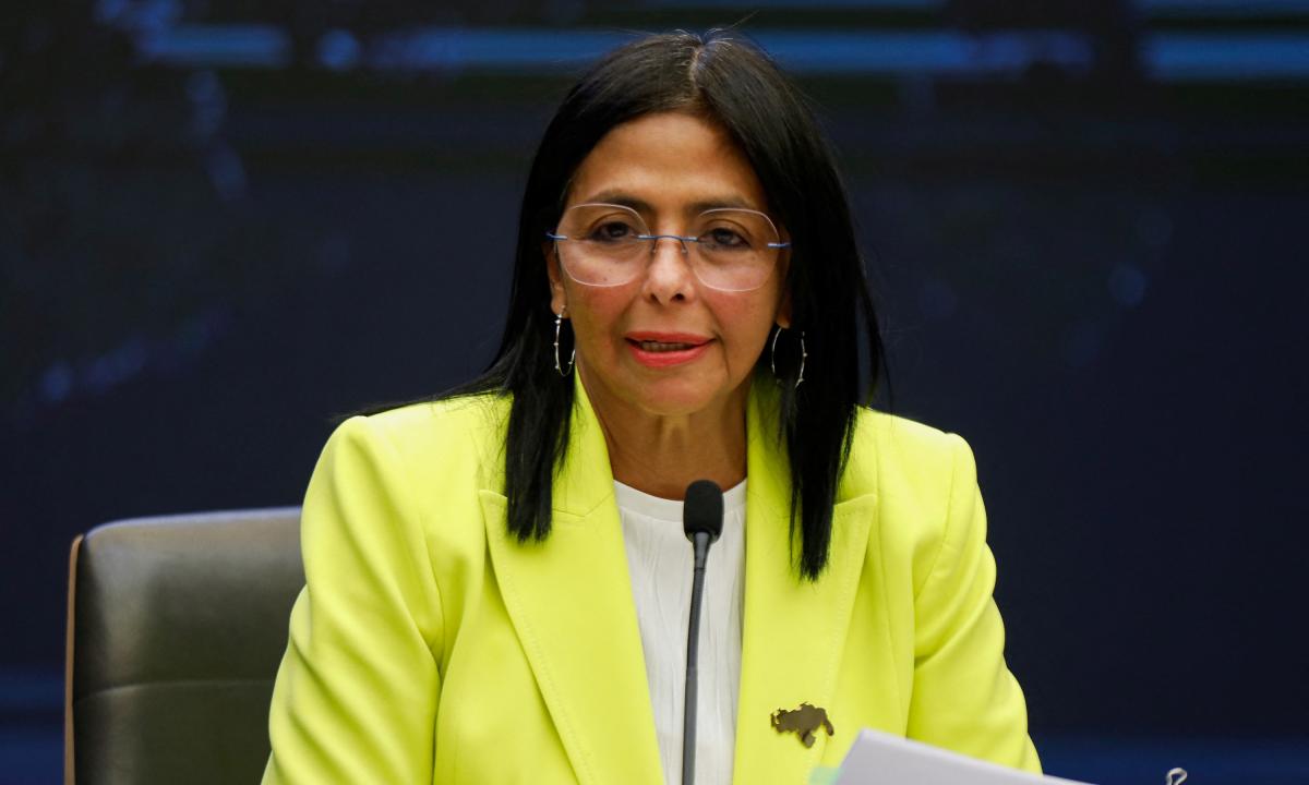 Delcy Rodríguez afirma que la economía ha crecido 18 trimestres consecutivos