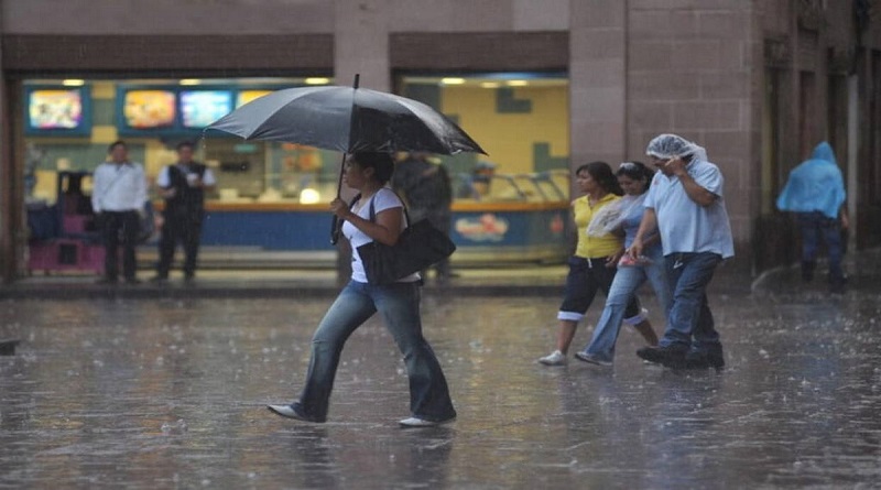 Lluvias y tormentas eléctricas se esperan en gran parte del país
