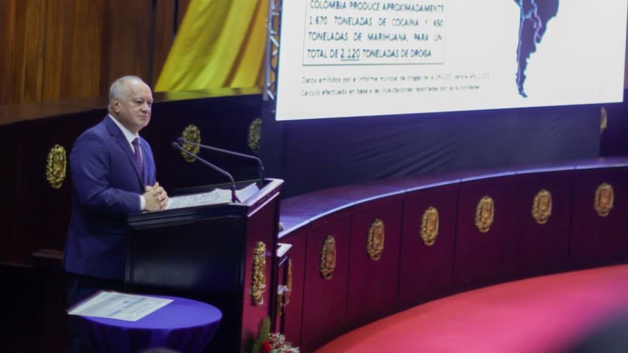 Cabello anuncia incautación de más de una tonelada de marihuana en Lara