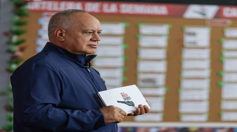 Diosdado Cabello: Dialogar no significa claudicar