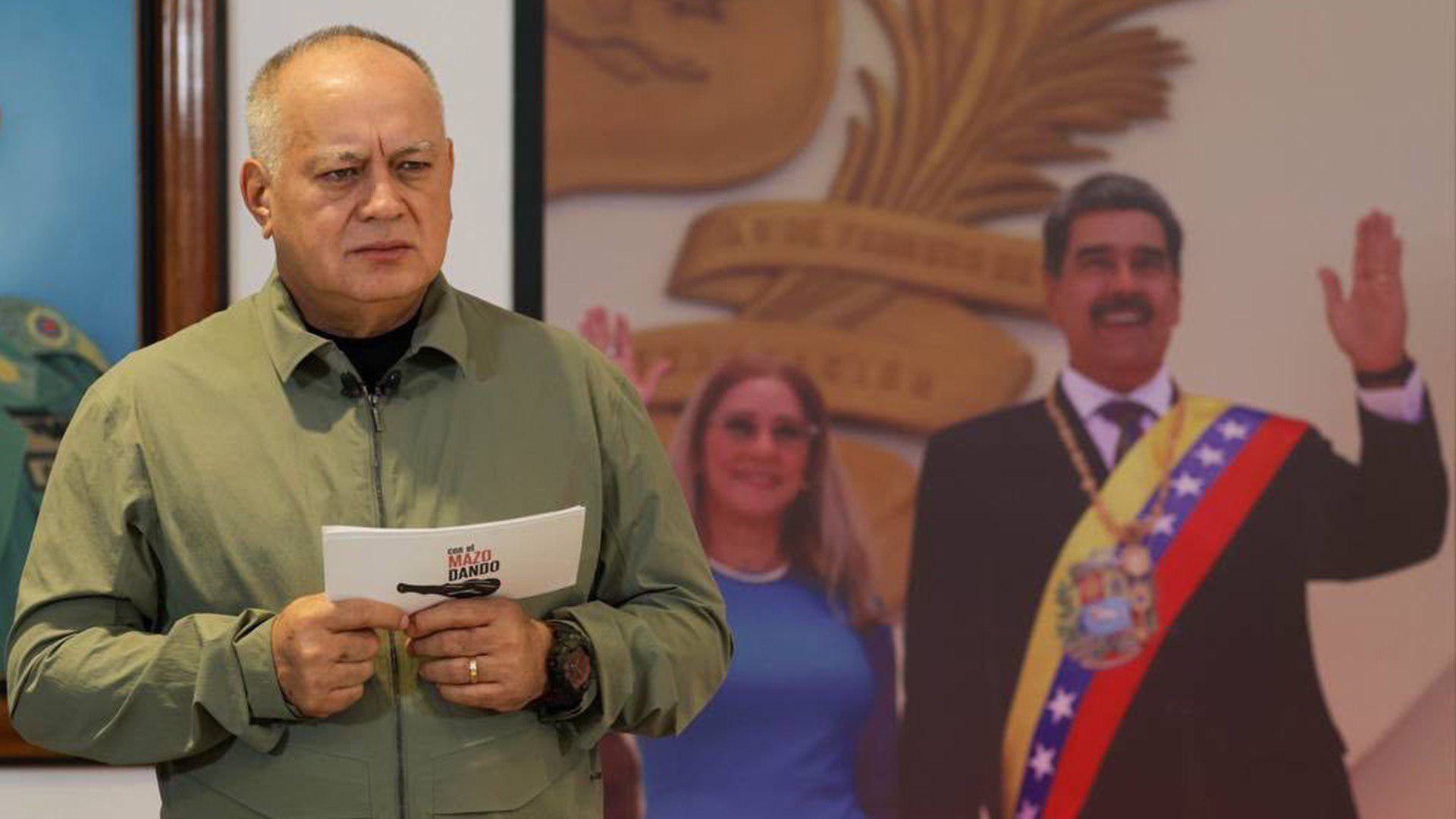 Gobierno  niega contactos secretos de EE.UU. con Diosdado Cabello