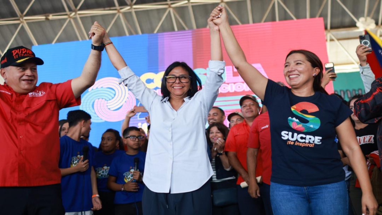 Delcy Rodríguez califica de «histórica» la Consulta Popular 2026