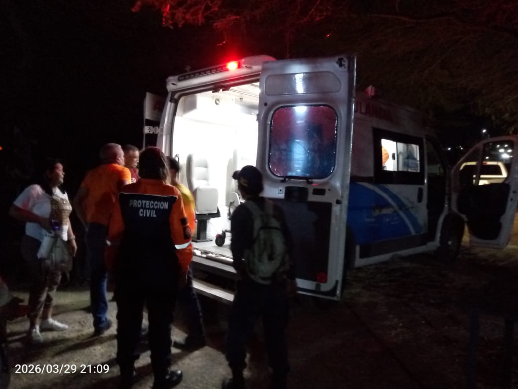 Exitoso rescate en el Cerro Santa Ana: Auxilian a joven lesionada