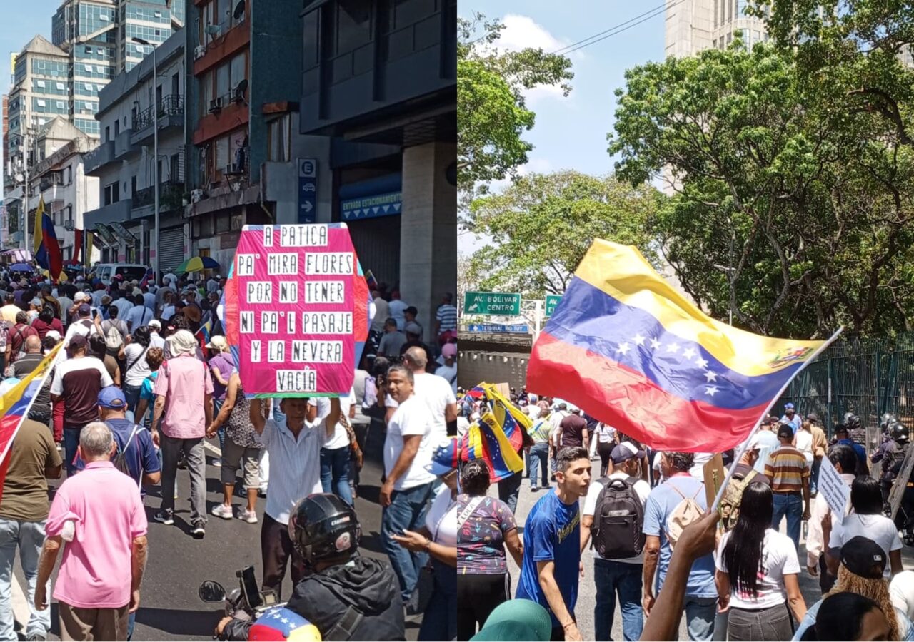 Así terminó la marcha de trabajadores hacia Miraflores VIDEO