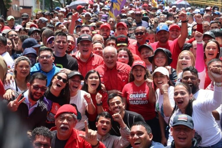 Oficialismo marcha en Caracas hoy: FOTOS