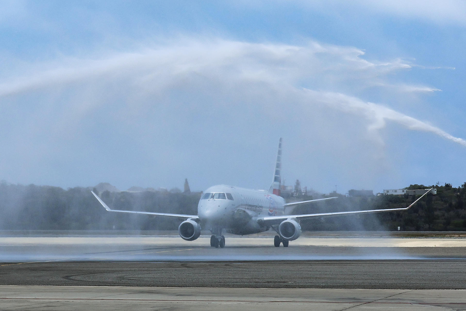 ¡Ya aterrizó! Primer vuelo desde Estados Unidos llega a Maiquetía