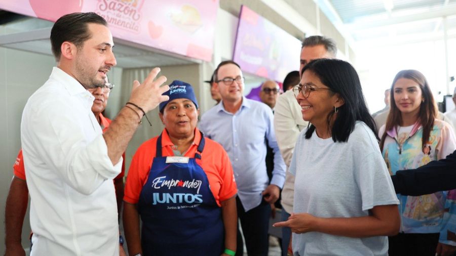 Delcy Rodríguez proyecta «explosión económica» en Anzoátegui