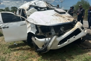 Vuelco en la carretera Morón-Coro deja un fallecido y un herido grave