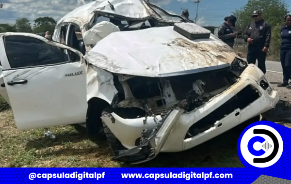 Vuelco en la carretera Morón-Coro deja un fallecido y un herido grave