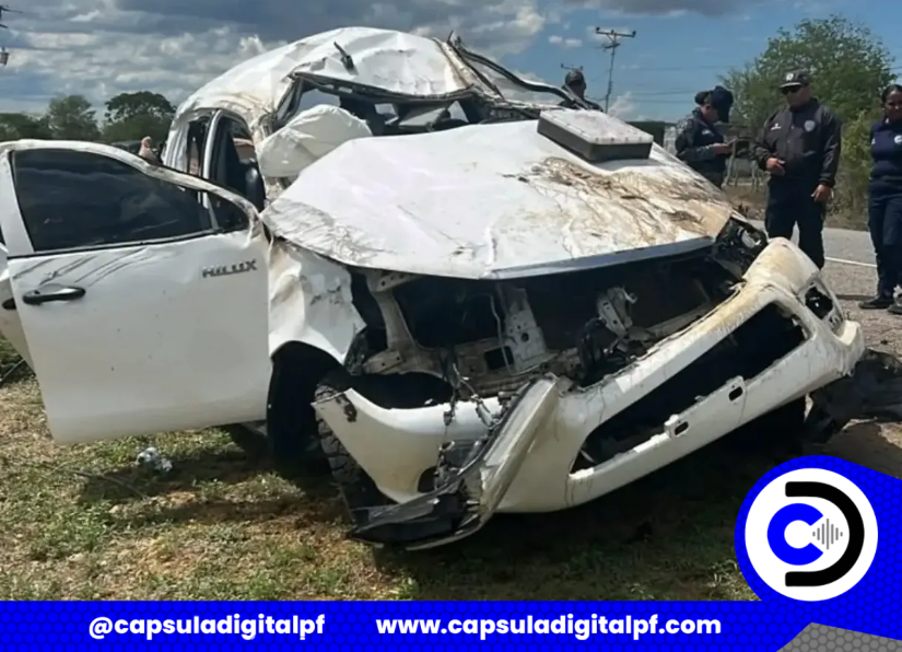 Vuelco en la carretera Morón-Coro deja un fallecido y un herido grave