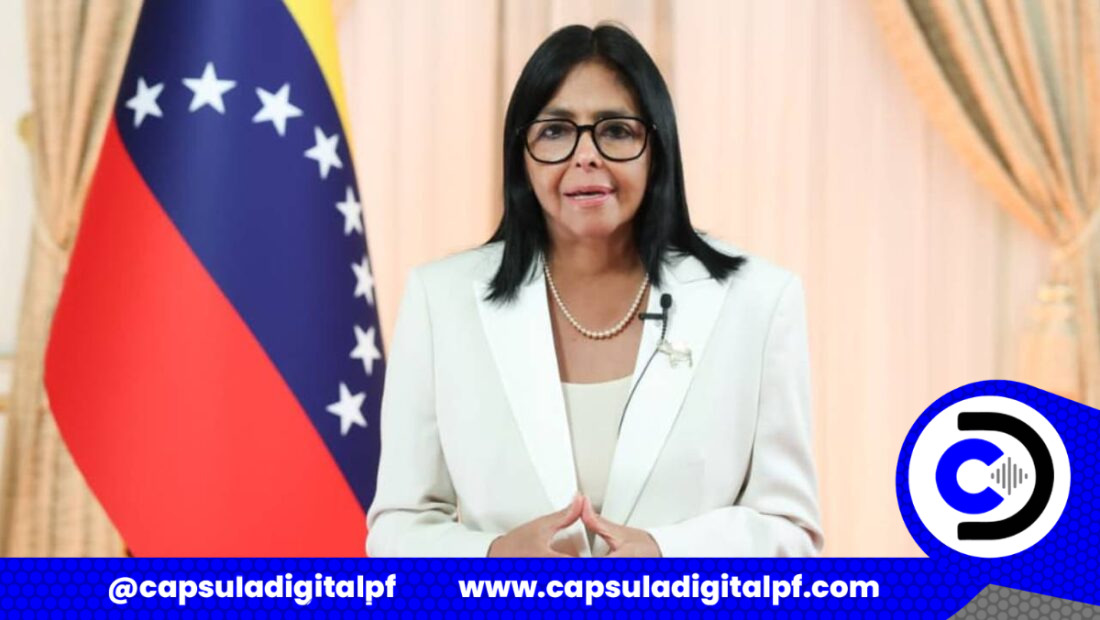 Delcy Rodíguez afirma que habrá elecciones con un CNE renovado