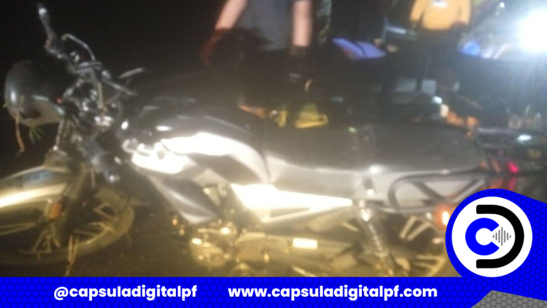 Lesionado en deslizamiento de moto en Tucacas