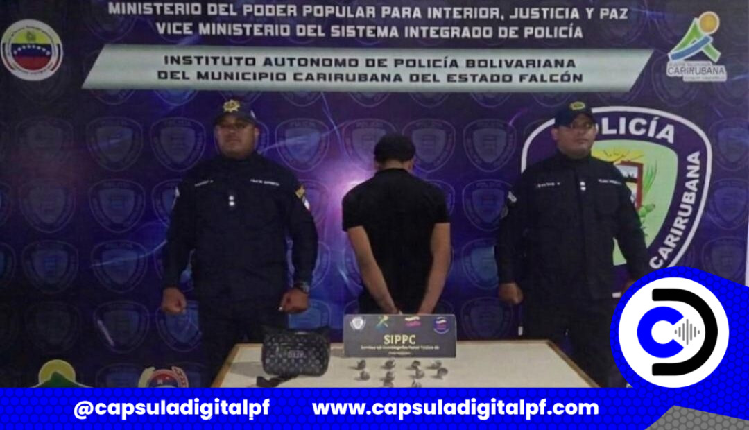 Detenido alias «El Goty» con presunta droga en el sector Universitario