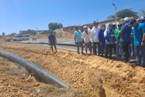 Hidroven y la Alcaldía de Los Taques renueva más de 600 metros de red en la Avenida Los Taques, llevando mayor presión y constancia del vital líquido a 1.319 familias