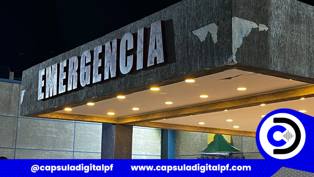 Motorizado resultó lesionado al deslizar en el sector Universitario