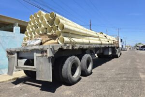 Minaguas envía 800 metros de colectores para fortalecer el sistema de aguas servidas en la Península de Paraguaná