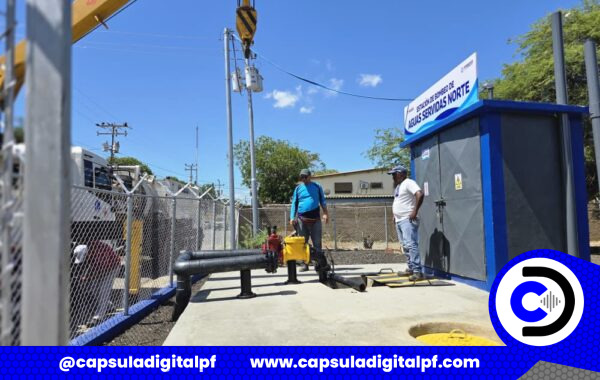 Hidroven y gobierno regional recuperan totalmente la Estación de Bombeo Norte de Coro