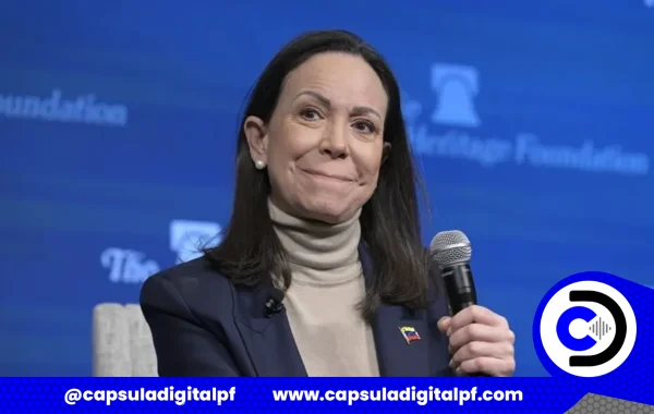 María Corina Machado denuncia que EE.UU. la ha excluido de las negociaciones sobre Venezuela