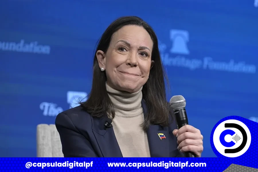 María Corina Machado denuncia que EE.UU. la ha excluido de las negociaciones sobre Venezuela