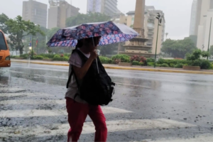 Inameh pronosticó lluvias de intensidad variable y actividad eléctrica en gran parte de Venezuela