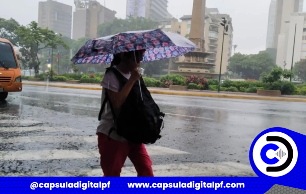 Inameh pronosticó lluvias de intensidad variable y actividad eléctrica en gran parte de Venezuela