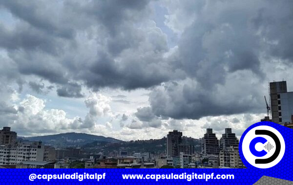 Inameh prevé nubosidad y precipitaciones variables en varias regiones del país