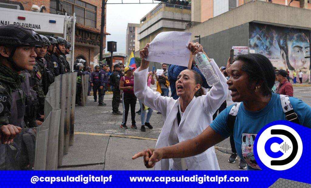 Trabajadores marcharon en Caracas para exigir mejoras salariales y derechos laborales