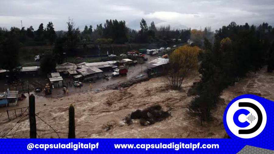 Santiago de Chile cancela alerta roja por lluvias, pero persiste riesgo de deslizamientos